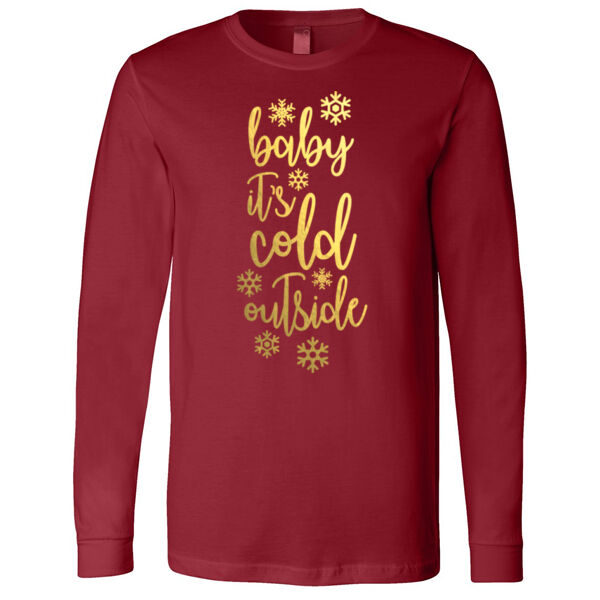 Baby It's Cold Outside (Gold Foil) Thumbnail